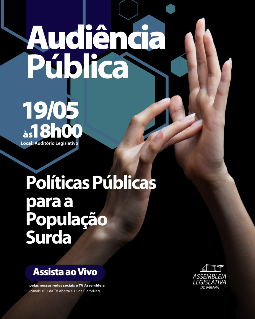 Assembleia Legislativa do Paraná | Notícias > Audiência pública debate políticas para a população surda do Paraná