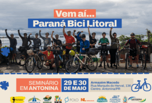 Assembleia Legislativa do Paraná | Notícias > Deputado Goura (PDT) destaca realização do 3º Paraná Bici, que começa pelo Litoral Paranaense nos dias 29 e 30 de maio