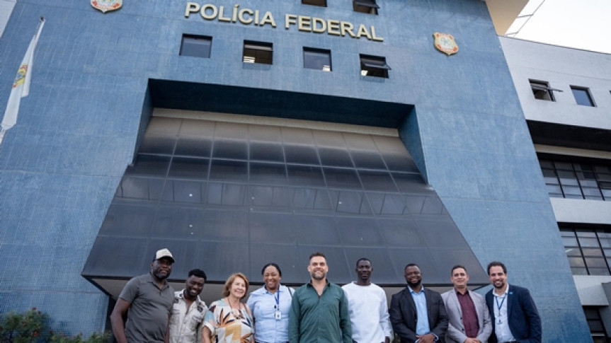 Assembleia Legislativa do Paraná | Notícias > Deputado Goura (PDT) leva demandas de entidades de migrantes à Polícia Federal