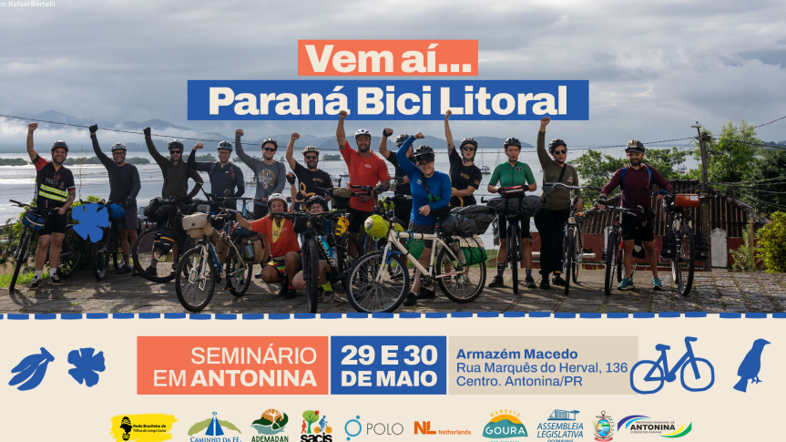 Assembleia Legislativa do Paraná | Notícias > Deputado Goura (PDT) destaca realização do 3º Paraná Bici, que começa pelo Litoral Paranaense nos dias 29 e 30 de maio