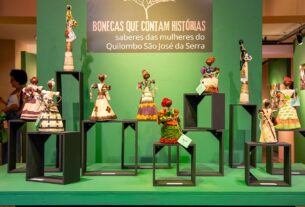 Exposição de bonecas mostra saber quilombola no Rio
