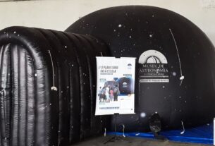 Museu e bibliotecas levarão planetário móvel a comunidades do Rio