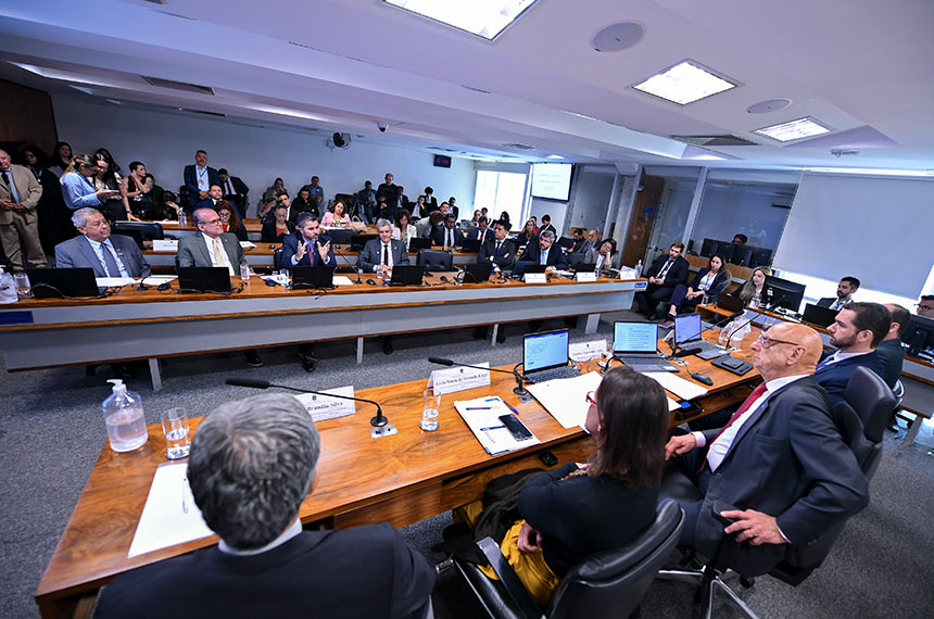 debatedores discordam sobre responsáveis por organização de postes — Senado Notícias