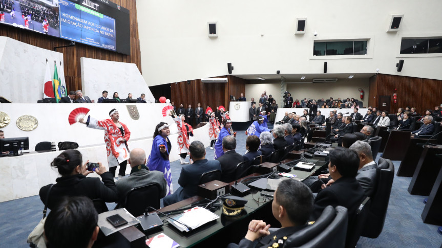 Assembleia Legislativa do Paraná | ALEP | Notícias > Assembleia Legislativa celebra legado da imigração japonesa no Paraná