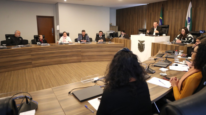 Assembleia Legislativa do Paraná | ALEP | Notícias > Em reunião, Comissão de Direitos Humanos e da Cidadania recebe relatório sobre Complexo Médico Penal