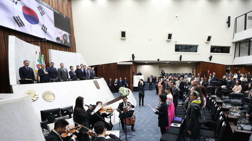 Assembleia Legislativa do Paraná | ALEP | Notícias > Comunidade coreana é homenageada por sua contribuição ao desenvolvimento do Paraná