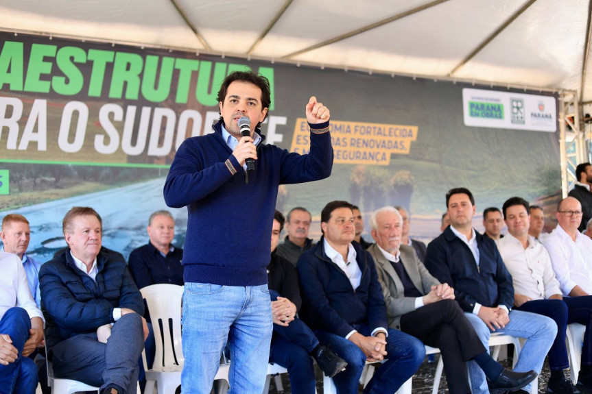 Assembleia Legislativa do Paraná | ALEP | Notícias > Deputado Luiz Fernando Guerra (União) comemora entrega da PRC-280 e afirma: uma das rodovias mais modernas do Brasil