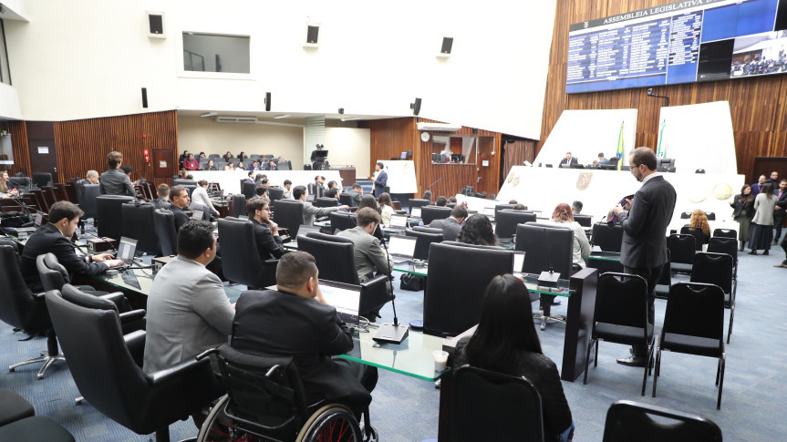 Assembleia Legislativa do Paraná | ALEP | Notícias > Comunicação PU 2025: última sessão plenária aprova medidas para prevenir o abuso infantil