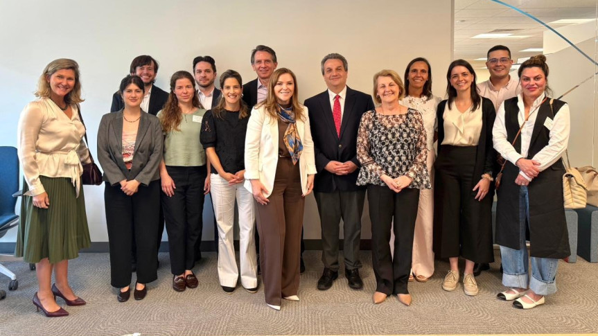 Assembleia Legislativa do Paraná | ALEP | Notícias > Deputada Secretária Márcia (PSD) participa de reunião no BID para tratar de financiamento a ações para pessoas idosas no Paraná