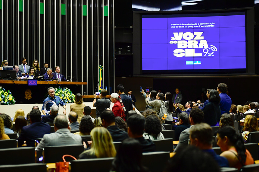 Congresso Nacional celebra os 90 anos do programa 'A Voz do Brasil' — Senado Notícias