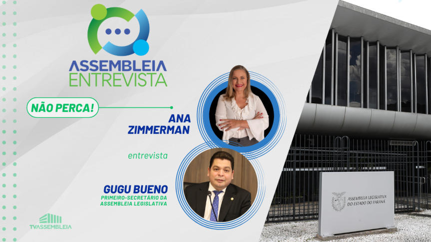 Assembleia Legislativa do Paraná | ALEP | Notícias > Assembleia Entrevista: deputado Gugu Bueno (PSD) conta sua trajetória e reflete sobre os desafios de ser 1º Secretário da Alep