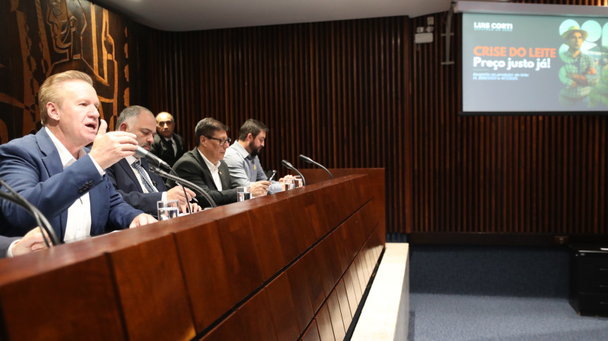 Assembleia Legislativa do Paraná | ALEP | Notícias > Deputado Luis Corti (PSB) destaca reuniões para debater a crise do leite no Paraná