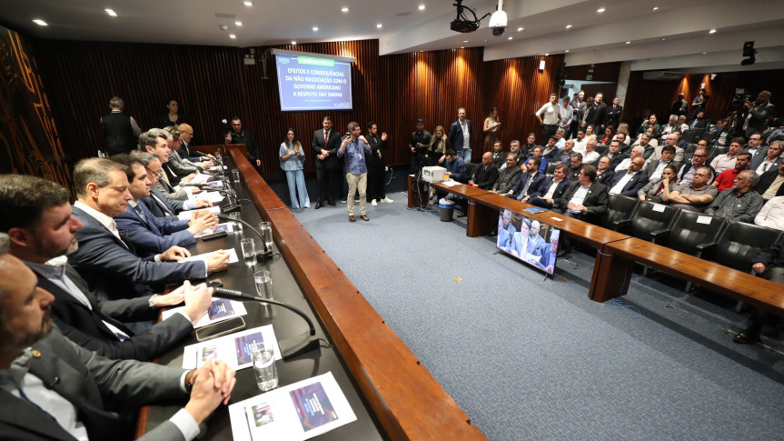 Assembleia Legislativa do Paraná | ALEP | Notícias > Audiência apresenta medidas para socorrer setor madeireiro do Paraná diante do ‘tarifaço’ dos EUA