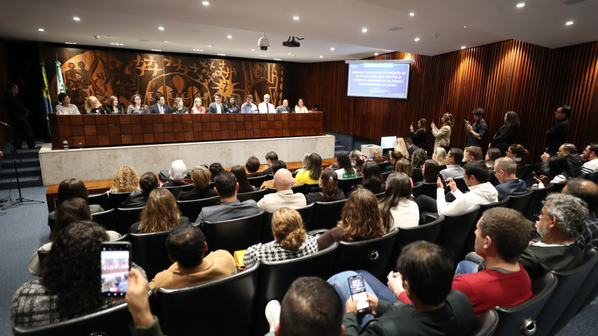 Assembleia Legislativa do Paraná | ALEP | Notícias > Audiência colhe sugestões para projeto que cria o Estatuto Paranaense da Pessoa com Síndrome de Down