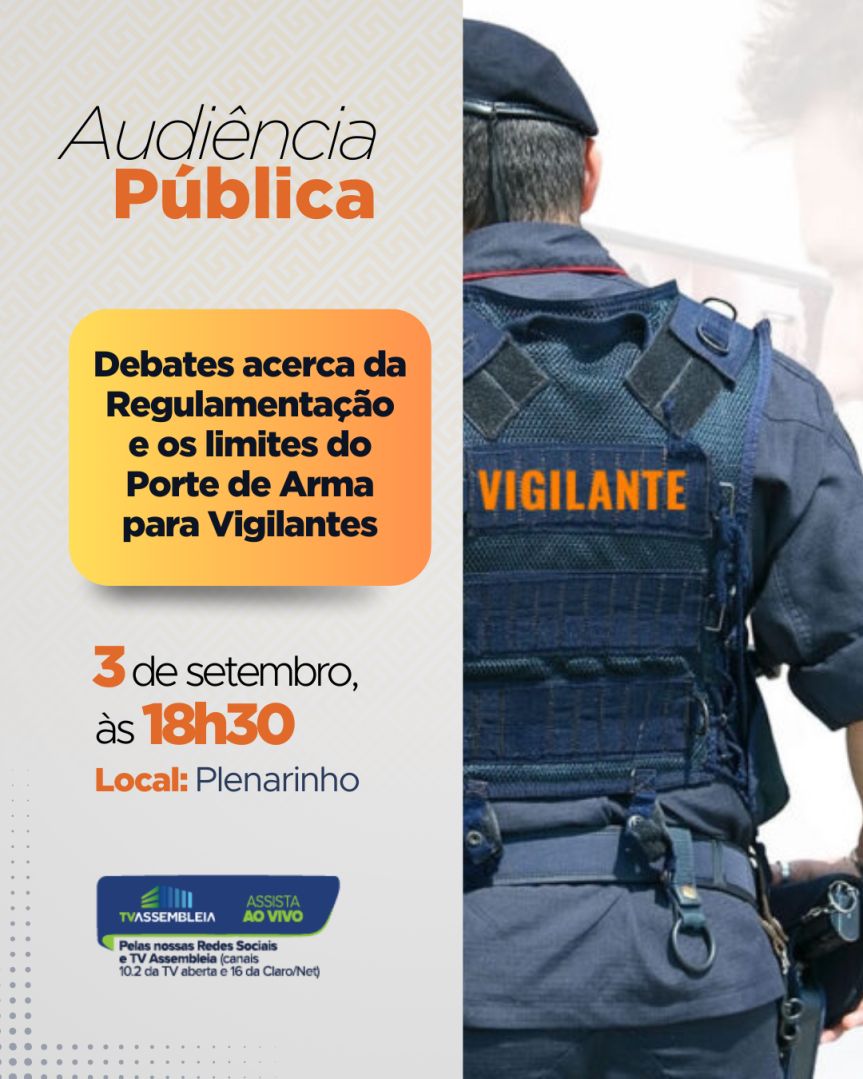 Assembleia Legislativa do Paraná | ALEP | Notícias > Audiência Pública na Assembleia Legislativa vai debater direitos e reivindicações dos vigilantes do Paraná