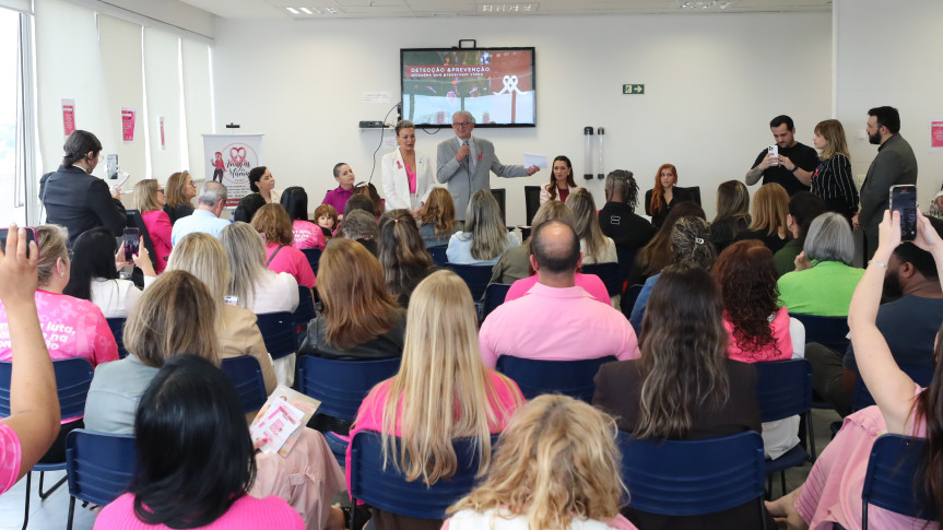 Assembleia Legislativa do Paraná | ALEP | Notícias > Comissão de Cultura realiza evento do Outubro Rosa e reforça importância do diagnóstico precoce do câncer de mama