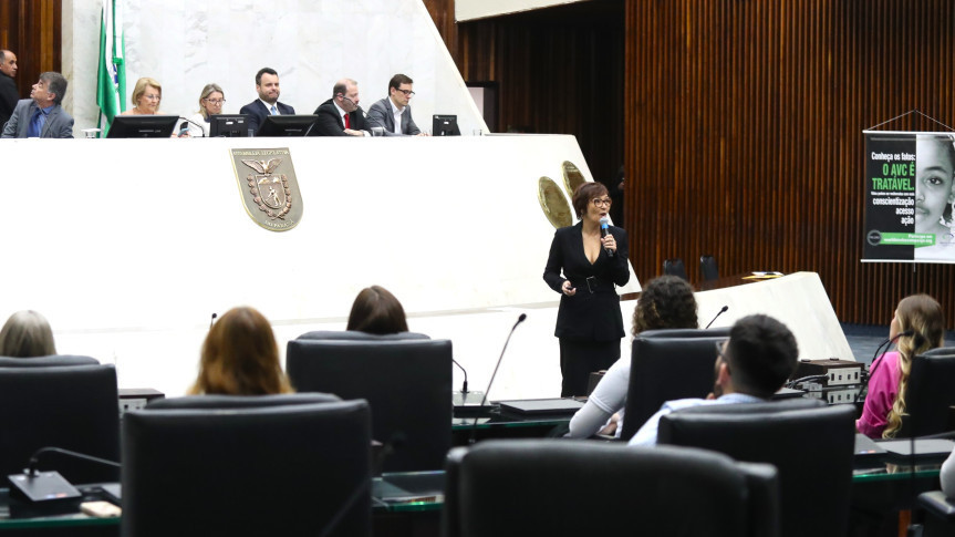 Assembleia Legislativa do Paraná | ALEP | Notícias > Assembleia Legislativa debate a prevenção e o tratamento do acidente vascular cerebral