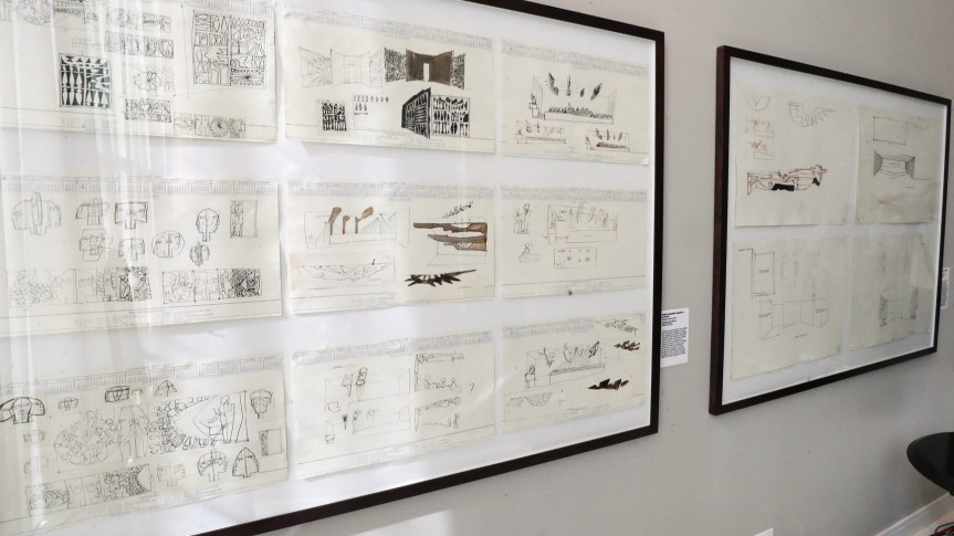 Assembleia Legislativa do Paraná | ALEP | Notícias > Exposição de Poty revela como artista ajudou a moldar o coração político da Assembleia Legislativa do Paraná