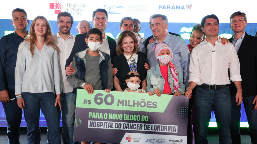 Assembleia Legislativa do Paraná | ALEP | Notícias > Assembleia Legislativa repassa R$ 20 milhões para ampliação do Hospital do Câncer de Londrina