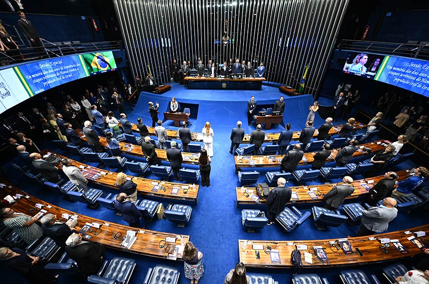Vítimas do ataque do Hamas no 7 de outubro são lembradas no Senado — Senado Notícias