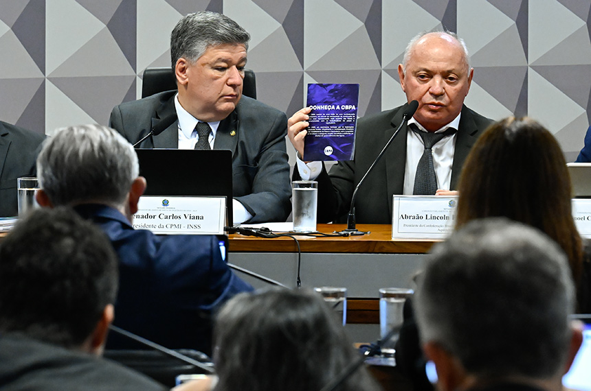 CPMI do INSS pode decretar prisão de gestor da CBPA por mentir em depoimento — Senado Notícias