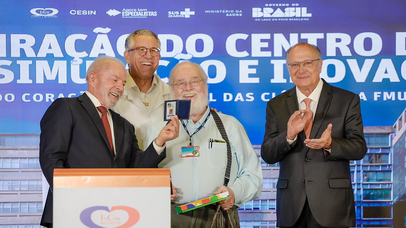 Em SP, Lula, Padilha e Alckmin aplicam R$ 50 milhões para fortalecer Incor e serviços de telessaúde — Agência Gov