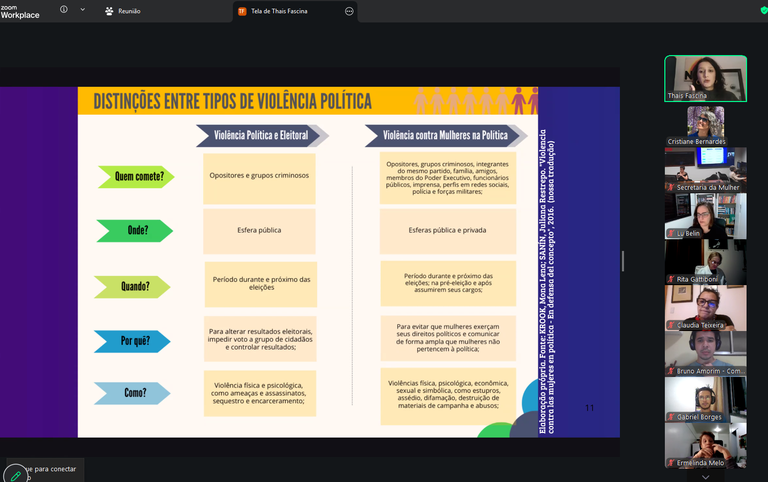 Workshop online sobre cobertura da violência política reúne comunicadores e jornalistas — Portal da Câmara dos Deputados